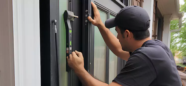 Fix Latch on Sliding Door Union City